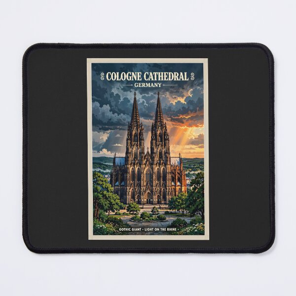 Item preview, Germany — Cologne Cathedral — Gothic Skyfire lovely designed and sold by DibujandoPorfa.
