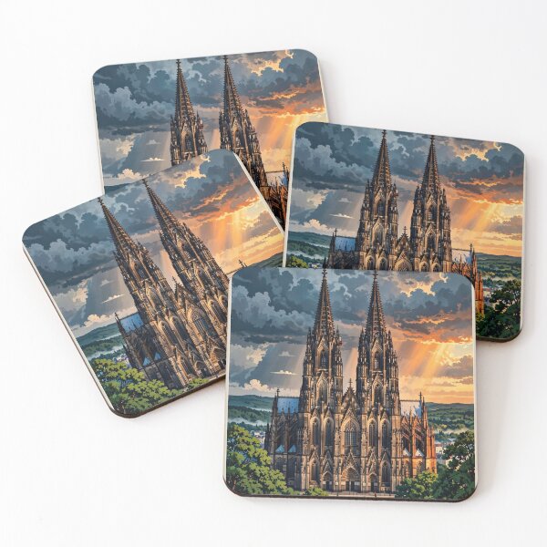 Item preview, Germany — Cologne Cathedral — Gothic Skyfire lovely designed and sold by DibujandoPorfa.