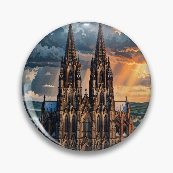 Item preview, Germany — Cologne Cathedral — Gothic Skyfire lovely designed and sold by DibujandoPorfa.