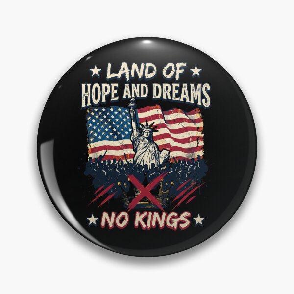 Item preview, Land of Hope and Dreams No Kings Patriotic Statue of Liberty designed and sold by FouChan.