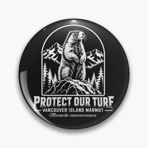 Item preview, Vancouver Island Marmot - Protect Our Turf designed and sold by Omaha Jones T-Shirts and More.