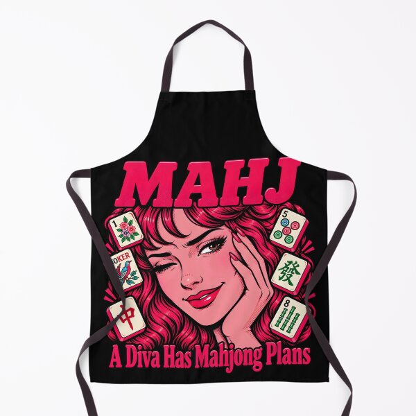 Item preview, A Diva Has Mahjong Plans Funny American Mahjongg Gift designed and sold by WearVerse440.