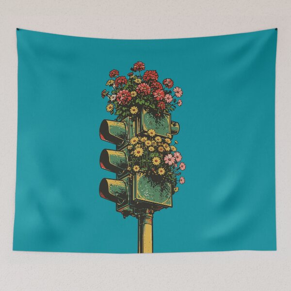 Item preview, Trafic Light Flowers designed and sold by ALamaStudio.