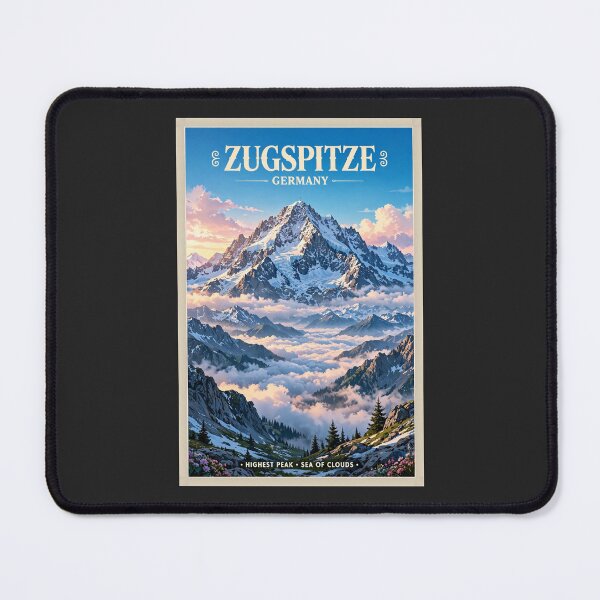 Item preview, Germany — Zugspitze — Above the Clouds designed and sold by DibujandoPorfa.