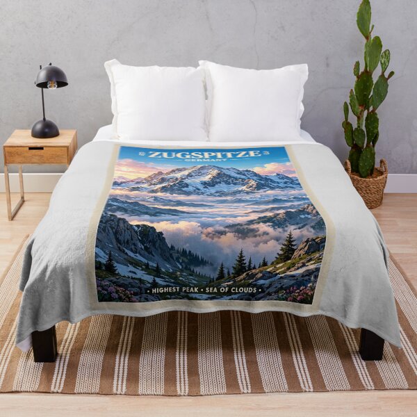 Item preview, Germany — Zugspitze — Above the Clouds designed and sold by DibujandoPorfa.