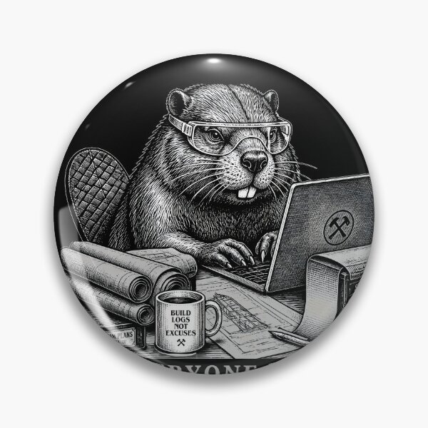 Item preview, Everyone Relax I'm Professionally Developed Beaver Infrastructure Engineer Gifts  designed and sold by LeSoniPapaPrint.
