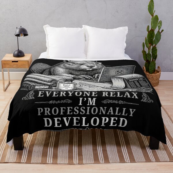 Item preview, Everyone Relax I'm Professionally Developed Beaver Infrastructure Engineer Gifts designed and sold by LeSoniPapaPrint.