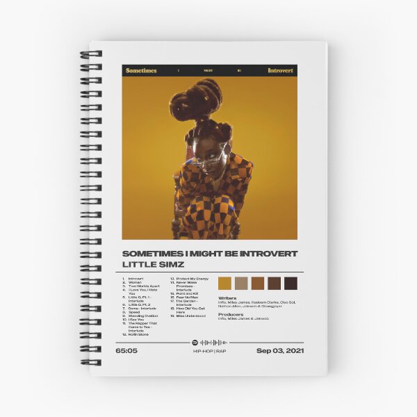 Item preview, Sometimes I Might Be Introvert by Little Simz designed and sold by FourthWall Prints.