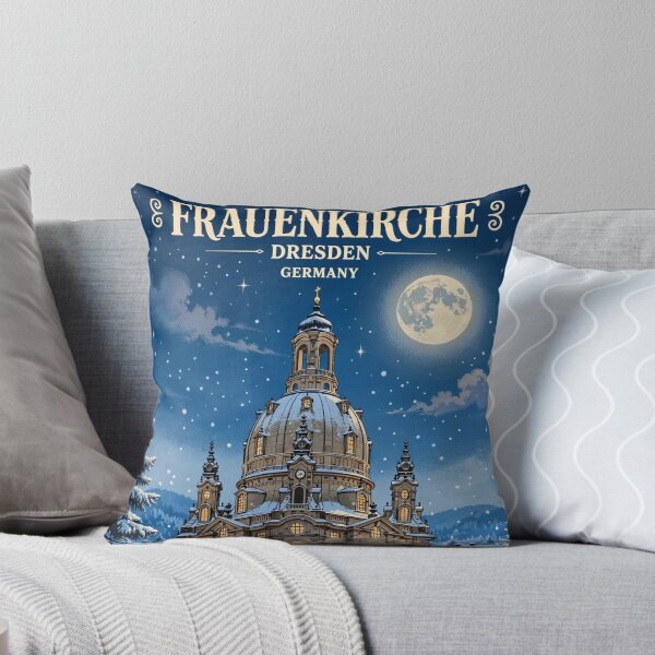Artikelvorschau, Deutschland – Dresdner Frauenkirche – Mondscheinbarock entworfen und verkauft von DibujandoPorfa.