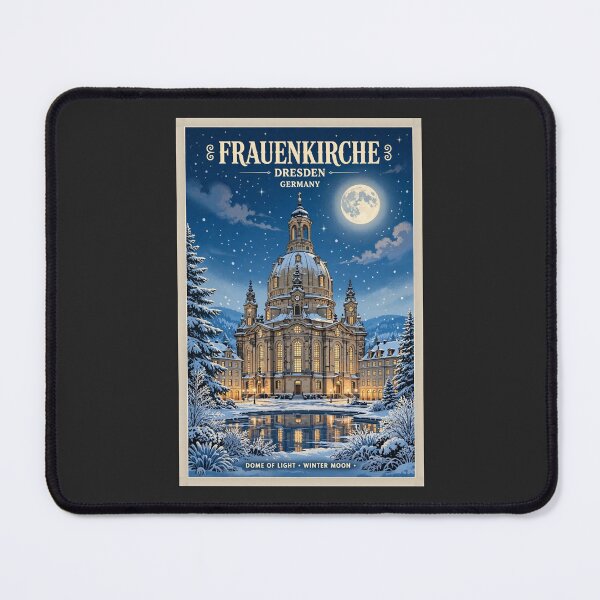 Item preview, Germany — Dresden Frauenkirche — Moonlit Baroque designed and sold by DibujandoPorfa.