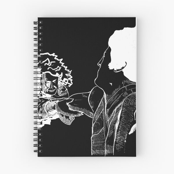 Item preview, The Dramatic Rescue - High Contrast Ink Sketch - Dark Version designed and sold by BarnBurns.