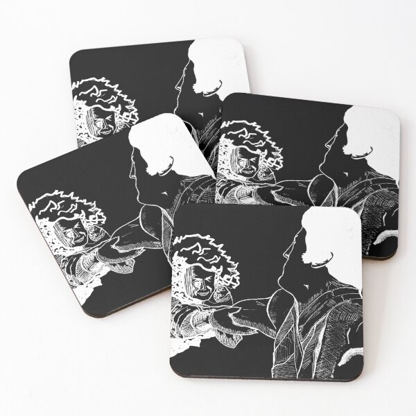 Item preview, The Dramatic Rescue - High Contrast Ink Sketch - Dark Version designed and sold by BarnBurns.