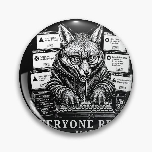 Item preview, Everyone Relax I'm Professionally Developed Fox Full  Coder Debugging  designed and sold by LeSoniPapaPrint.
