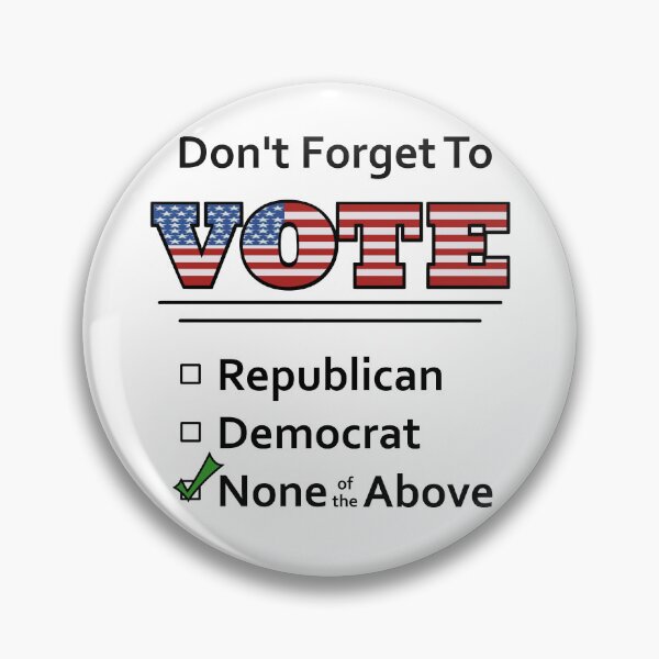 Item preview, Vote None designed and sold by OfficialWestArt.