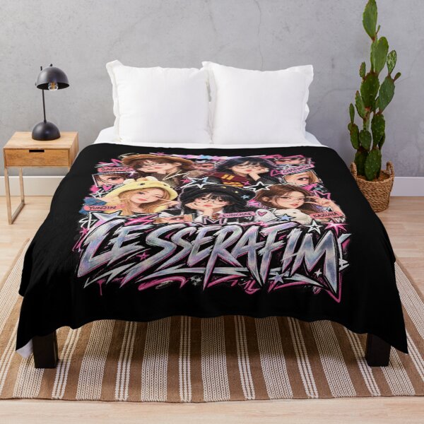 Item preview, LE SSERAFIM Fan Art – FEARNOT K-Pop Girl Group Aesthetic designed and sold by Kimheawon.