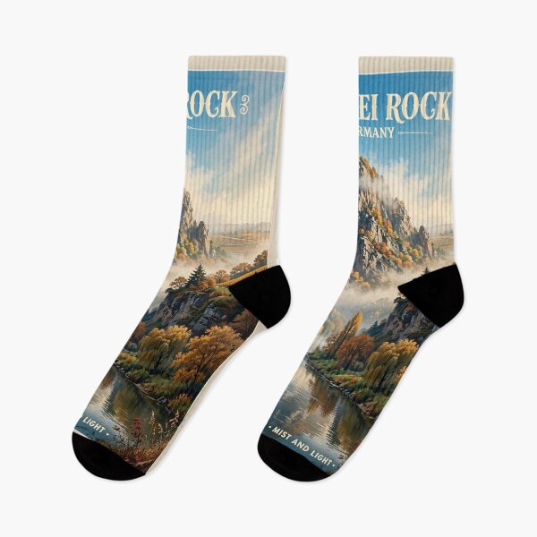 Item preview, Germany — Lorelei Rock — Legends of the Rhine designed and sold by DibujandoPorfa.