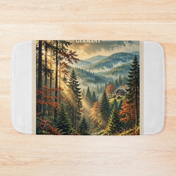 Item preview, Germany — Black Forest — The Enchanted Wilderness designed and sold by DibujandoPorfa.