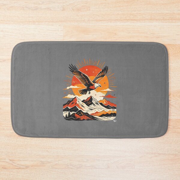 Item preview, Eagle Flying Over Mountains designed and sold by BladiWChampion.