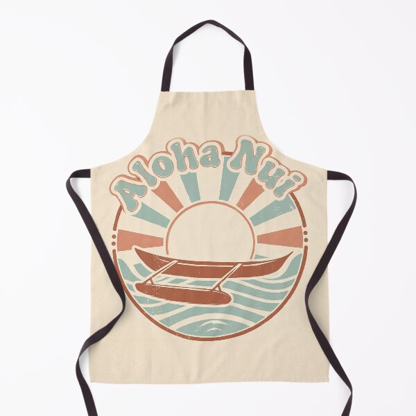 Item preview, Aloha Nui — Vintage Polynesian outrigger canoe badge designed and sold by Hawaii26.