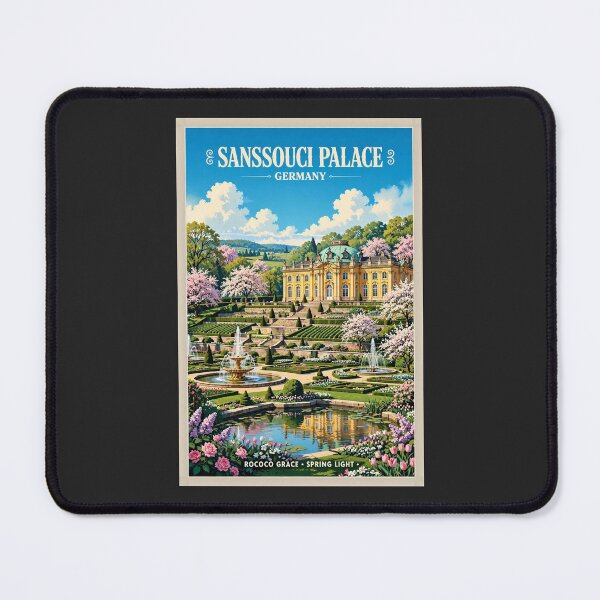 Item preview, Germany — Sanssouci Palace — Royal Springtime designed and sold by DibujandoPorfa.