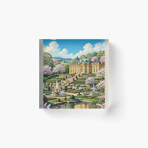 Item preview, Germany — Sanssouci Palace — Royal Springtime designed and sold by DibujandoPorfa.