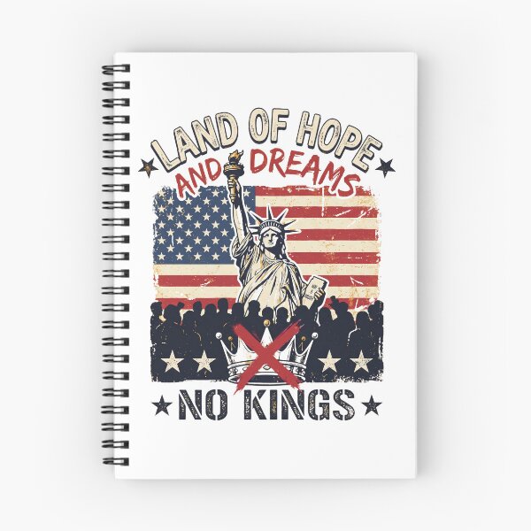 Item preview, Land of Hope and Dreams No Kings Patriotic Statue of Liberty Design designed and sold by FouChan.