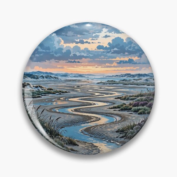 Item preview, Germany — Wadden Sea — The Silver Tidal World designed and sold by DibujandoPorfa.
