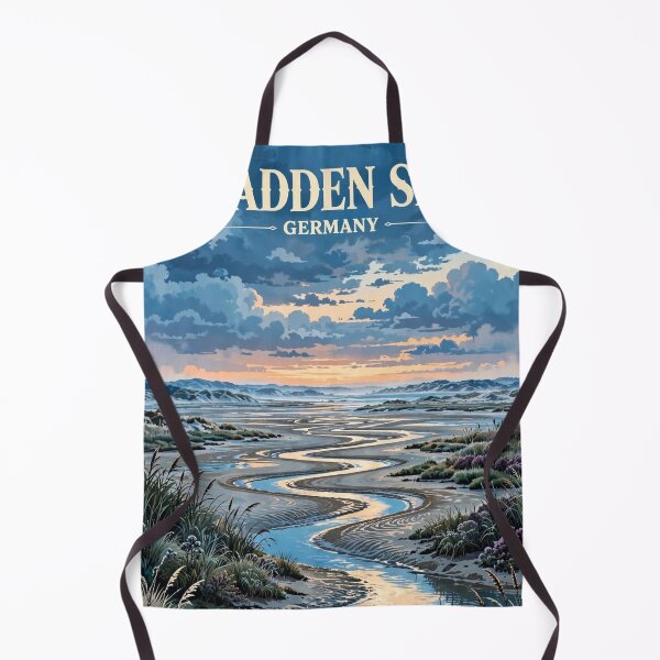 Item preview, Germany — Wadden Sea — The Silver Tidal World designed and sold by DibujandoPorfa.