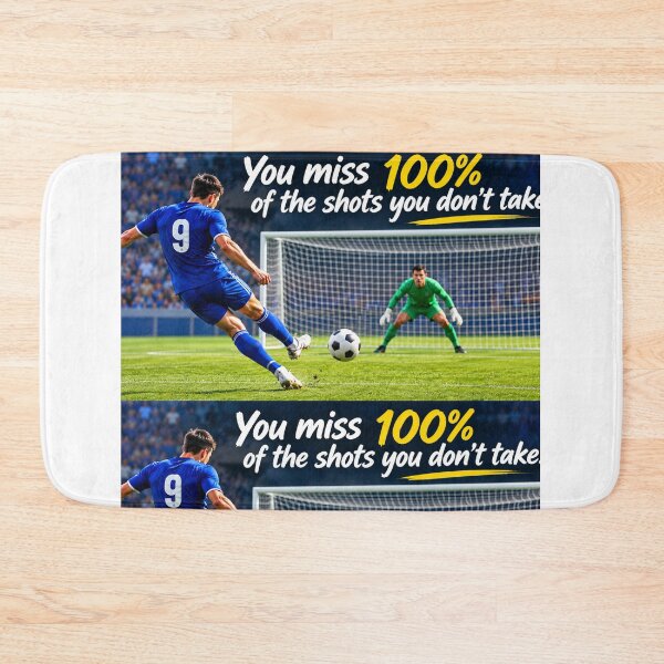 Item preview, Soccer. You Miss 100% Of The Shots You Don't Take. designed and sold by MacjarrGems.