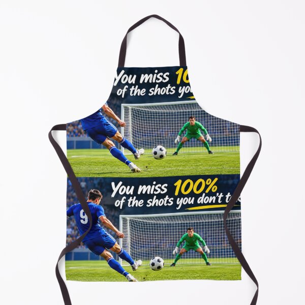 Item preview, Soccer. You Miss 100% Of The Shots You Don't Take. designed and sold by MacjarrGems.