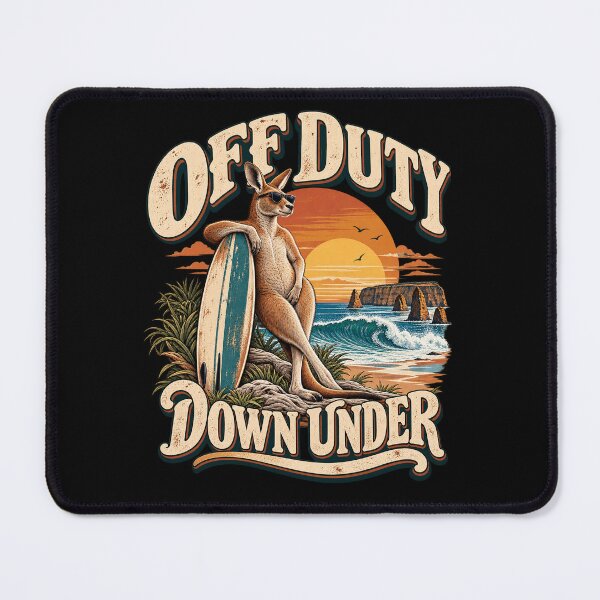 Item preview, Australian Kangaroo Surf Beach designed and sold by dhmnee.