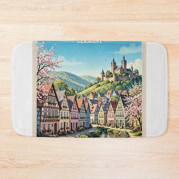Item preview, Germany — Quedlinburg — Half-Timbered Dreams designed and sold by DibujandoPorfa.