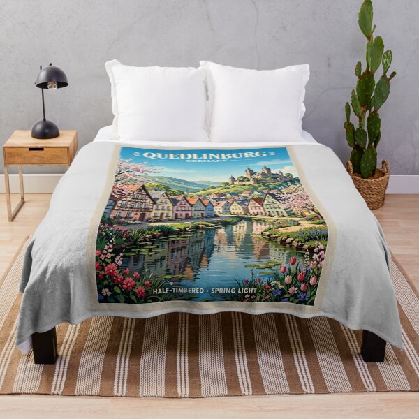 Item preview, Germany — Quedlinburg — Half-Timbered Dreams designed and sold by DibujandoPorfa.
