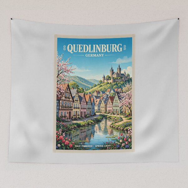 Item preview, Germany — Quedlinburg — Half-Timbered Dreams designed and sold by DibujandoPorfa.