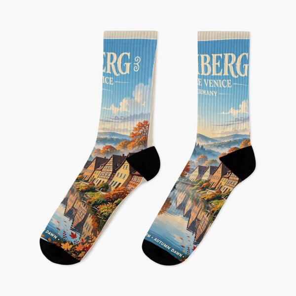 Aperçu de l'œuvre Allemagne — Bamberg — La Petite Venise créée et vendue par DibujandoPorfa.