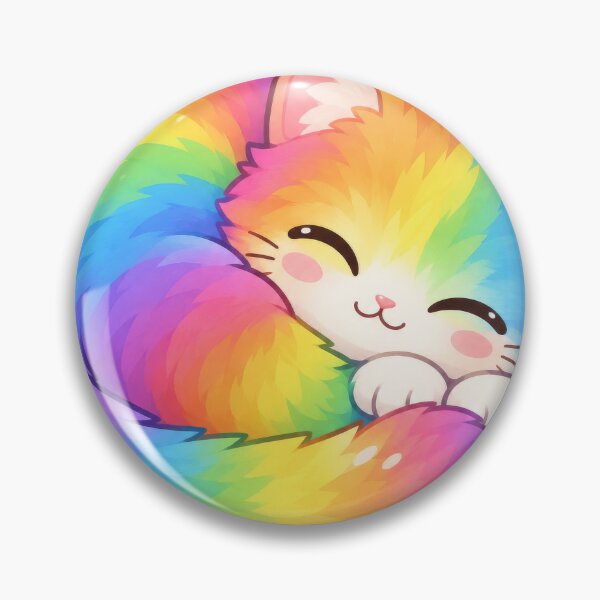 Item preview, Sleeping Rainbow Kitten designed and sold by thetshirtworks.