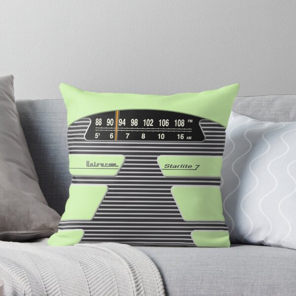Aperçu de l'œuvre Radio à transistors Starlite 7 vert radioactif créée et vendue par ubiquitoid.