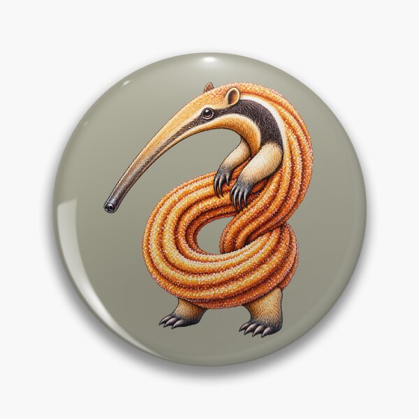 Item preview, Churro Anteater designed and sold by prettykaler.