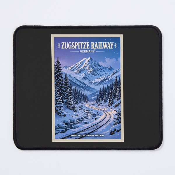 Item preview, Germany — Zugspitze Railway — Journey Through the Snow designed and sold by DibujandoPorfa.