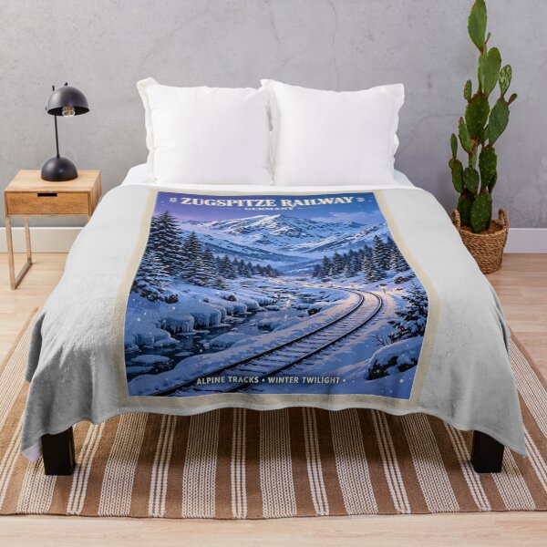 Item preview, Germany — Zugspitze Railway — Journey Through the Snow designed and sold by DibujandoPorfa.