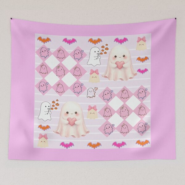 Item preview, Cute Pink Coquette Pastel Ghosts designed and sold by Azurart2.