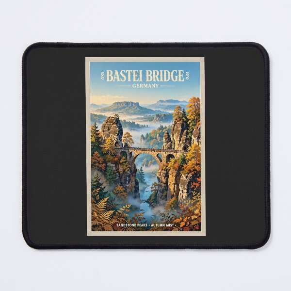 Item preview, Germany — Bastei Bridge — The Floating Stone Path designed and sold by DibujandoPorfa.