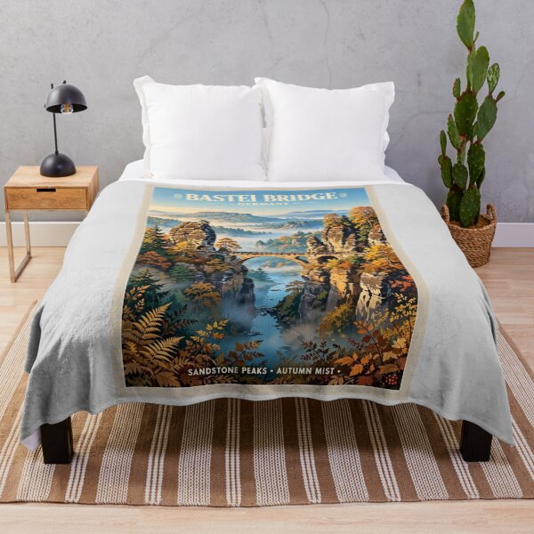 Item preview, Germany — Bastei Bridge — The Floating Stone Path designed and sold by DibujandoPorfa.