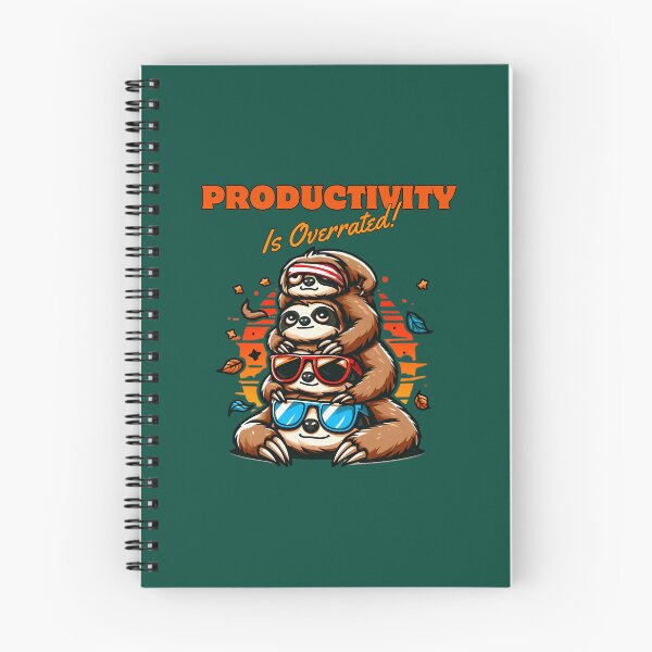 Item preview, Productivity is Overrated - Sloth Stack Active  designed and sold by Streetsignsani.