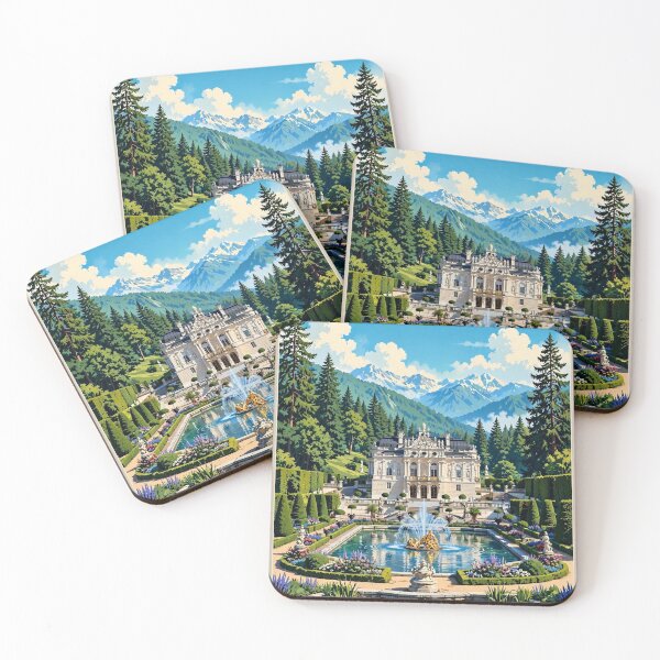 Item preview, Germany — Linderhof Palace — Gardens of Gold designed and sold by DibujandoPorfa.
