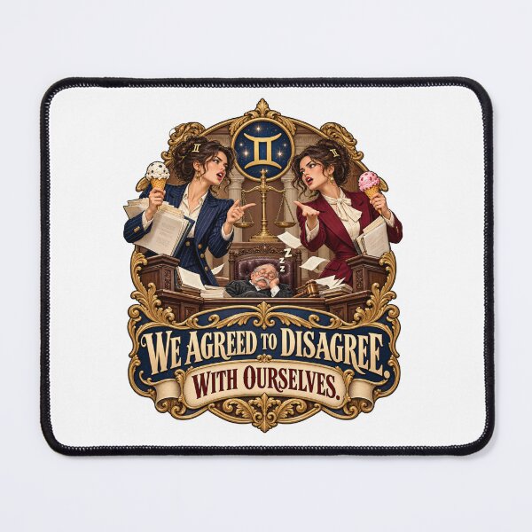 Item preview, Gemini — We Agreed to Disagree. with Ourselves designed and sold by HappyDetourS.