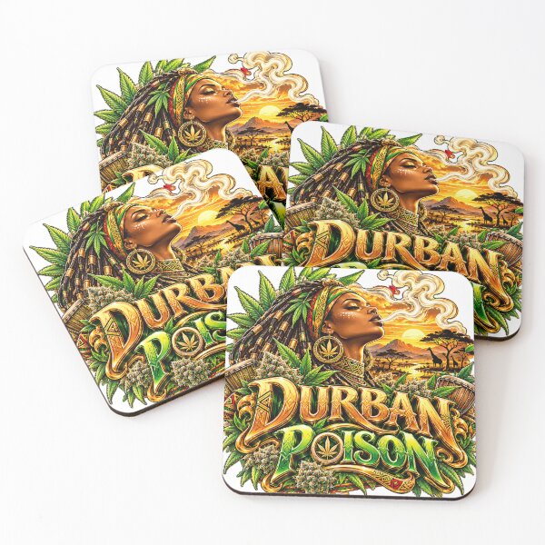 Item preview, Durban Poison African Sunset Cannabis Art designed and sold by 91bravo1029.