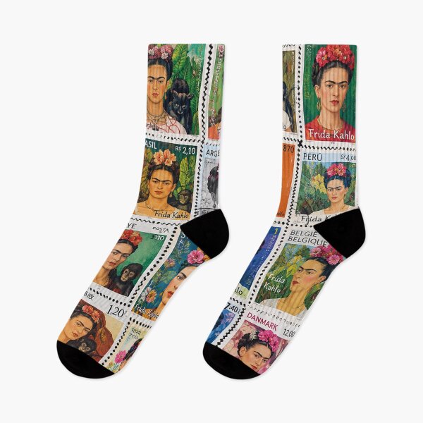 Aperçu de l'œuvre International Stamps Frida créée et vendue par reggiemercedes.