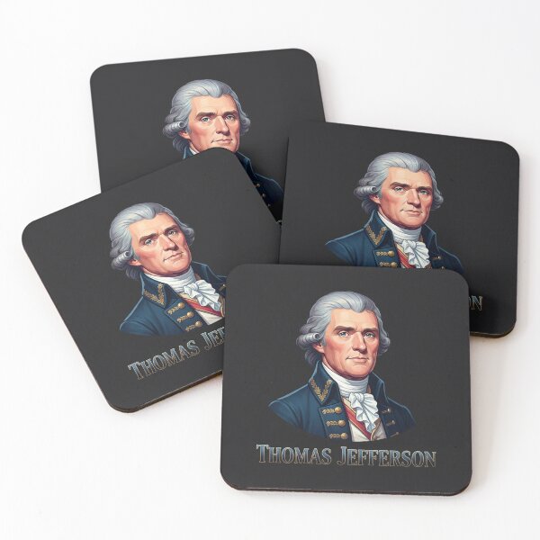 Item preview, Thomas Jefferson Portrait American Founding Father Illustration    designed and sold by Owcomm.