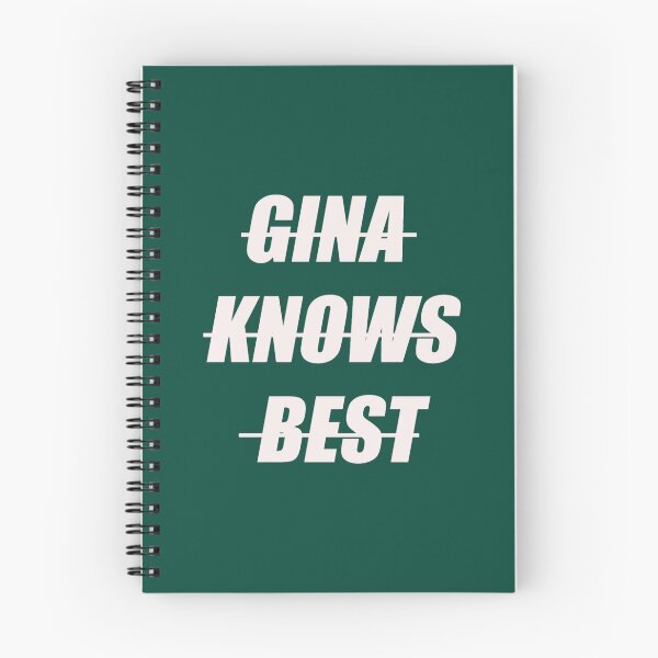 Item preview, GINA KNOWS BEST designed and sold by Streetsignsani.